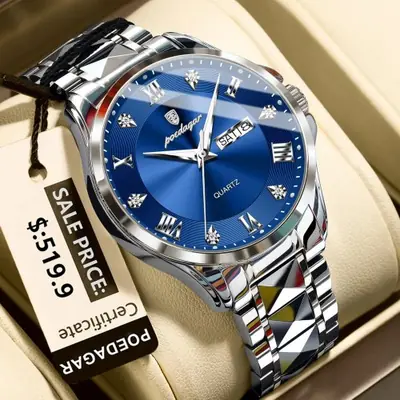 Image de Montre Homme Militaire Lumineuse - Étanche & Quartz