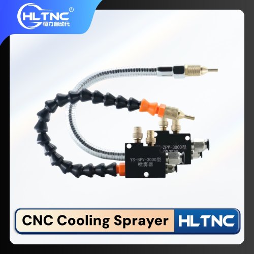 Immagine di Sistema di Raffreddamento a Nebbia con Spruzzatore di Lubrificazione per Torni CNC, Fresatrici e Trapani - Tubo Aria 8 mm