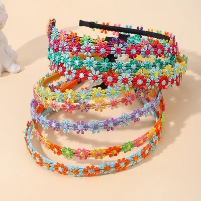 Image de Bandeau Papillon pour Filles - Accessoire Cheveux Coloré