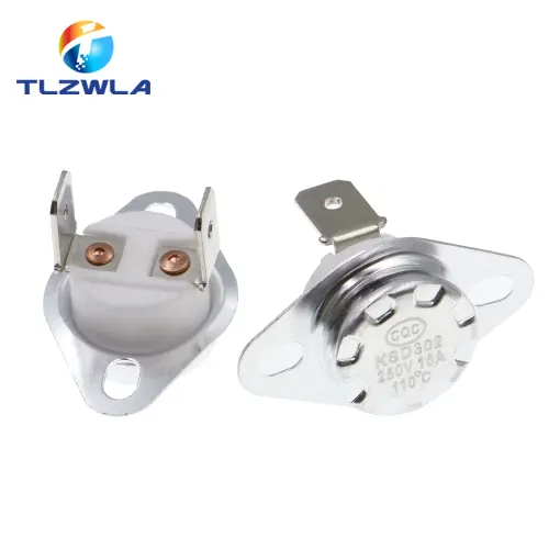 Image de Thermostat KSD302 16A 250V - Contrôle de Température Précis