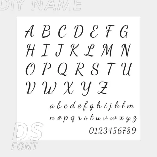 SMTBLKZ-DS czcionka