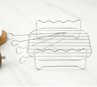 Image de Barbecue Multifonctionnel en Acier Inoxydable