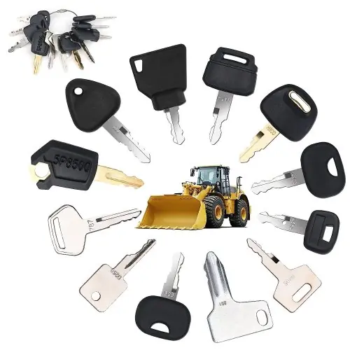 Image de Clé de Contact Universelle pour Engins de Chantier
