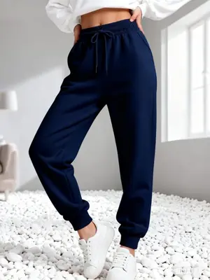 Image de Pantalons de Survêtement Polaire Unisexe - Confort Automne