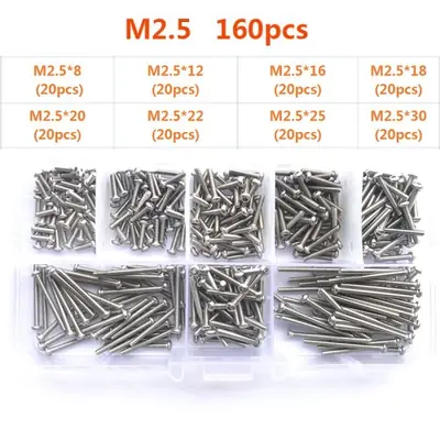 Image de Vis Allen Inox 304 - Ensemble Tête Hexagonale Creuse M2 à M10