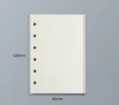 Image de Recharge Carnet A5/A6/A7 - 45 Feuilles Lignées & Grille