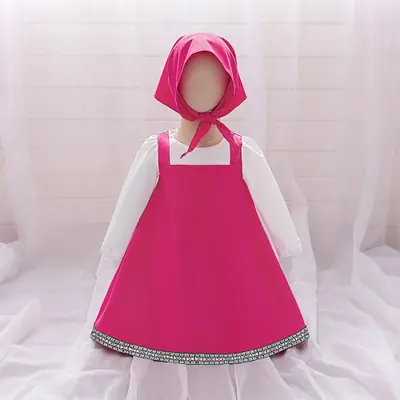 Image de Robe Princesse Lolita pour Bébé Fille - 1er Anniversaire & Mariage