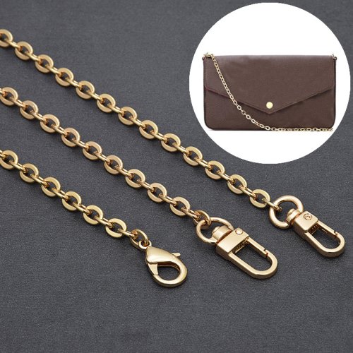 Bild von Edle Metallkette für Damen-Taschen – Eleganter Schulterriemen & Zubehör