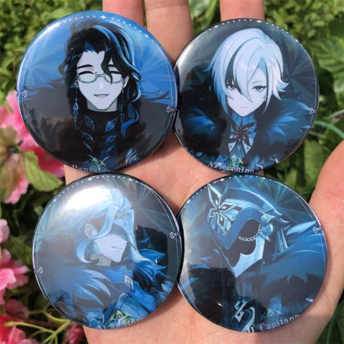 Image de Broche Cosplay Arlecchino Genshin Impact - Fatui Dottore