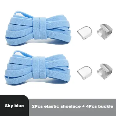 Image de Lacets Élastiques Rapides pour Baskets - Sans Nœud