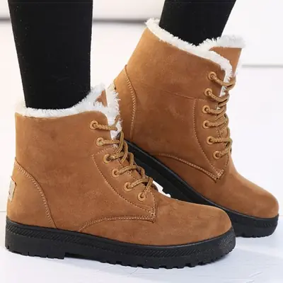 Image de Bottes d'Hiver Femme - Chaudes & Confortables