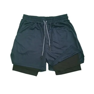 Image de Short Fitness Homme Double Couche - Séchage Rapide & Respirant