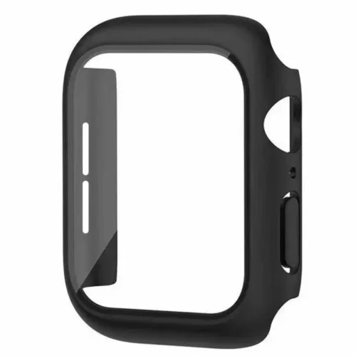 Afbeelding van Glazen + Hoes Voor Apple Watch Case 9 8 7 6 Se 5 Iwatch Accessorie Screen Protector Apple Watch Serie 44Mm 40Mm 41Mm 45Mm 42Mm 38Mm