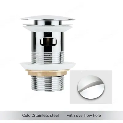 Bouchon de vidange pop-up laiton pour lavabo