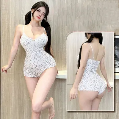 Combinaison Floral Dentelle - Lingerie Sexy Été