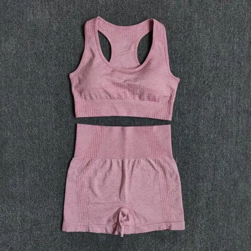 Brassière short rose