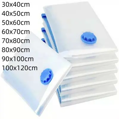 Image de Sacs de Rangement Sous Vide Transparent - Gain de Place & Organisation