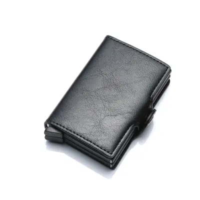 Image de Portefeuille RFID Ultra-Mince en Fibre de Carbone
