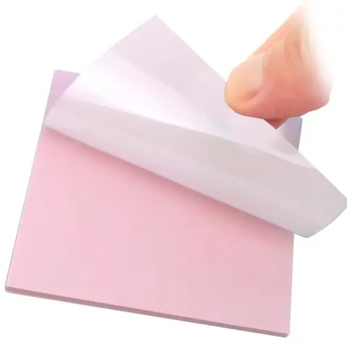 50 feuilles roses