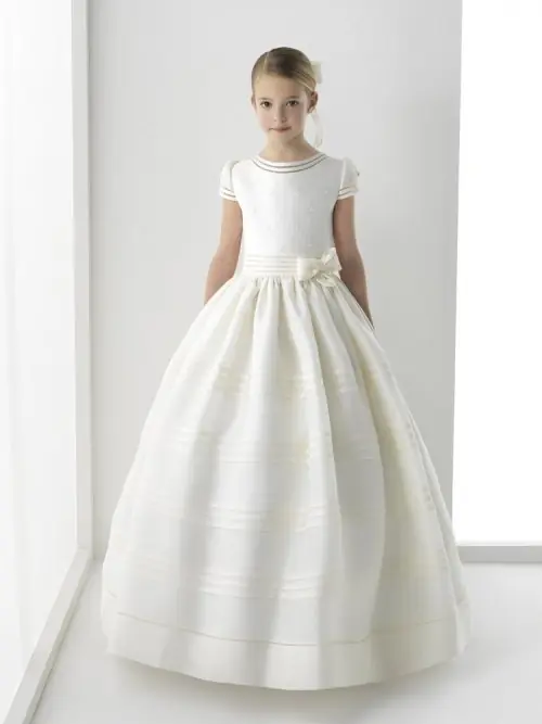 Image de Robe de Demoiselle d'Honneur Junior Vintage