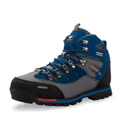 Image de Chaussures de Randonnée Homme Imperméables en Cuir