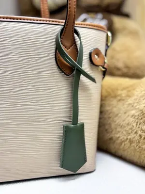 Image de Pendentif de Bagage Personnalisable - Accessoire de Sac en Cuir PU