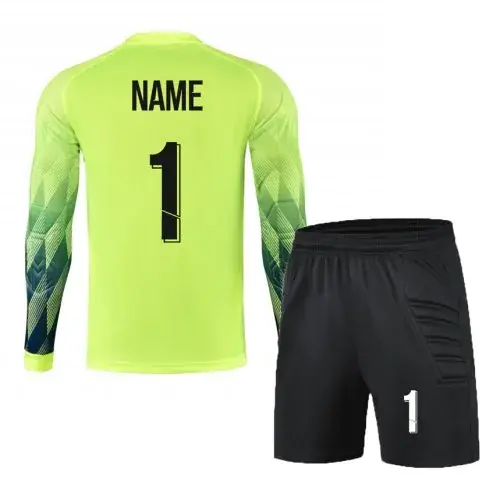 Short vert personnalisé