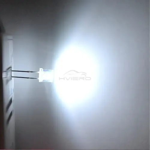 Image de LED 5mm Ultra Lumineuses - Blanc, Rouge, Jaune, Bleu, Vert