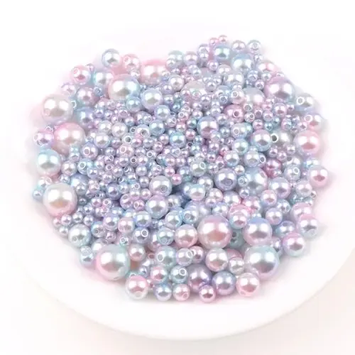 Image de Perles Sirène Acrylique - DIY Bijoux Créatifs