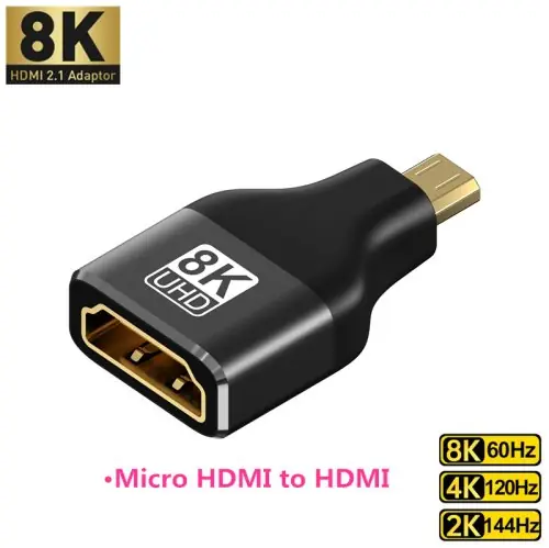 Image de Adaptateur HDMI Mini/Micro vers HDMI 8K/4K Ultra HD