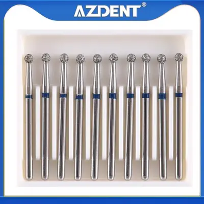 Image de Tête de Fraise Dentaire Diamant 25mm - Précision & Durabilité