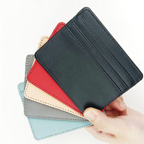 Zdjęcie Elegancki etui na karty w kolorze cukierkowym