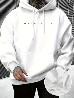Image de Sweat à Capuche Homme Imprimé - Style Décontracté & Chaud