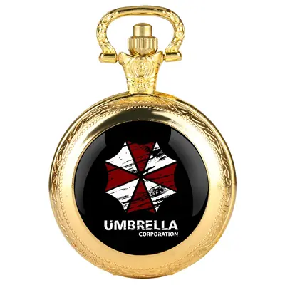 Image de Montre de Poche Vintage Resident Evil - Collier Pendentif