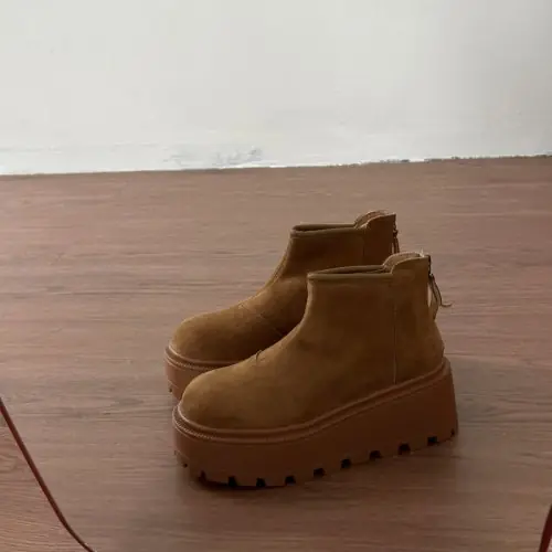 Image de Bottines Hiver Femme - Chaudes & Hauteur Augmentée