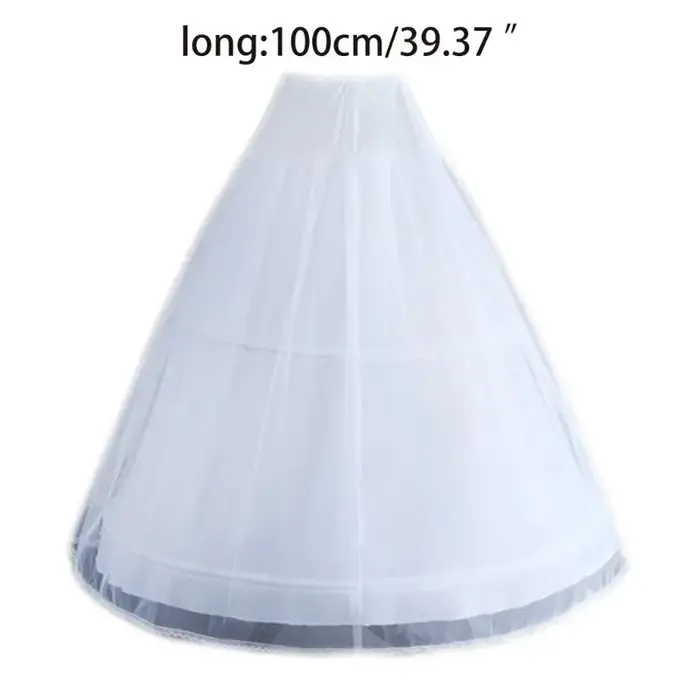 Image de Jupon Crinoline 4 Cerceaux - Volume Royal pour Robe de Mariée
