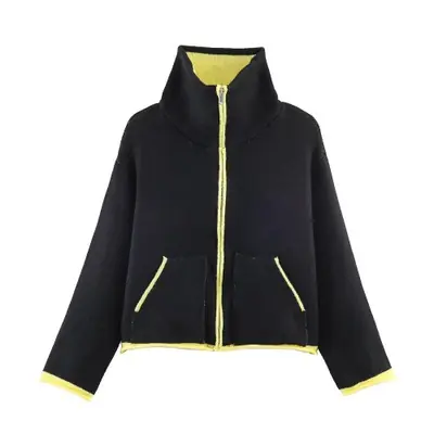 Image de Veste Tricotée Pilote Femme - Style Paresseux & Chic