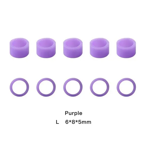 100 piezas grande morado
