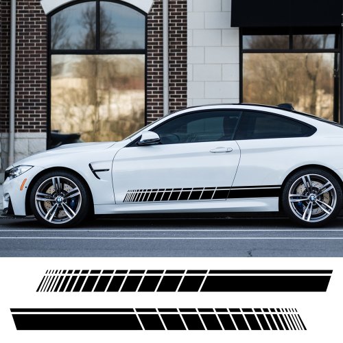 Afbeelding van Auto Zijstickers Voor Audi Bmw Ford Volkswagen Toyota Renault Peugeot Mercedes Honda Mini Auto Vinyl Film Auto Tuning Accessoires