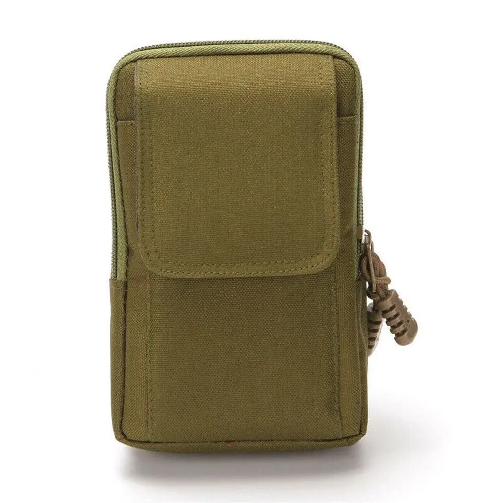 Afbeelding van Tactische MOLLE Heuptas voor Heren – Militaire Riemtas met Zachte Achterkant, Ideaal voor Hardlopen, Kamperen en Buitenactiviteiten