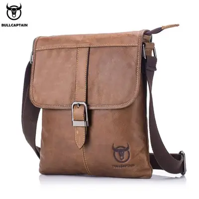 Image de Sac Homme en Cuir Souple - Style Décontracté & Tendance