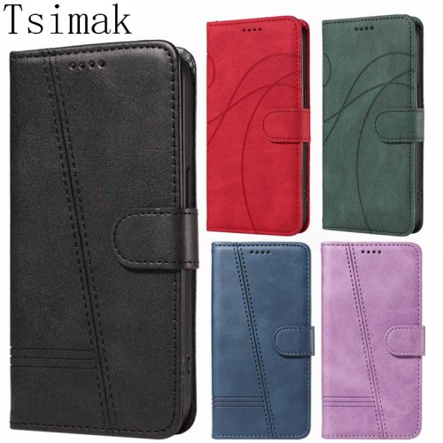 Bild von Eleganter Flip-Case aus Leder für Samsung Galaxy A-Serie
