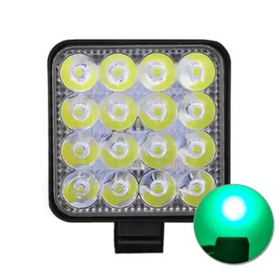 Image de Projecteur LED Vert 12V/24V pour Voiture, ATV, Camion et Bateau