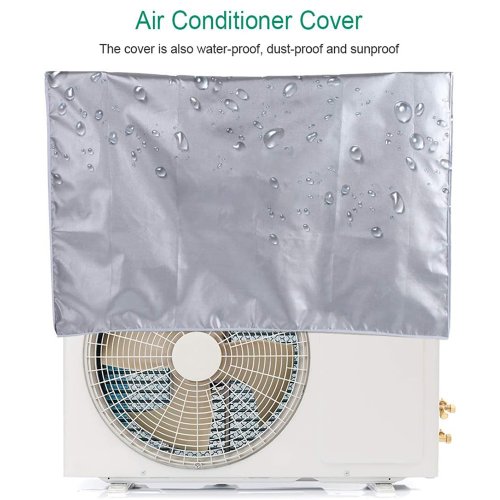 Image of Premium Outdoor Air Conditioner Cover for Wall-Mounted Units – Weather-Resistant, Dust-Proof, and Wind-Deflecting Protection