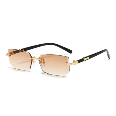 Lunettes de Soleil Sans Monture - Style Carré & Élégant