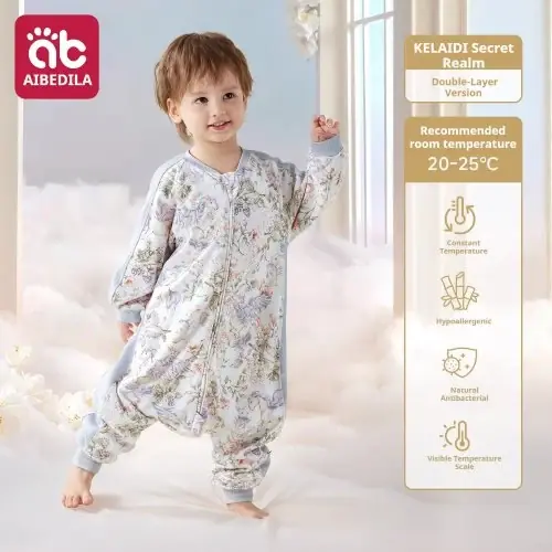 Image de Sac de Couchage Bébé Épais & Doux - Transition Swaddle