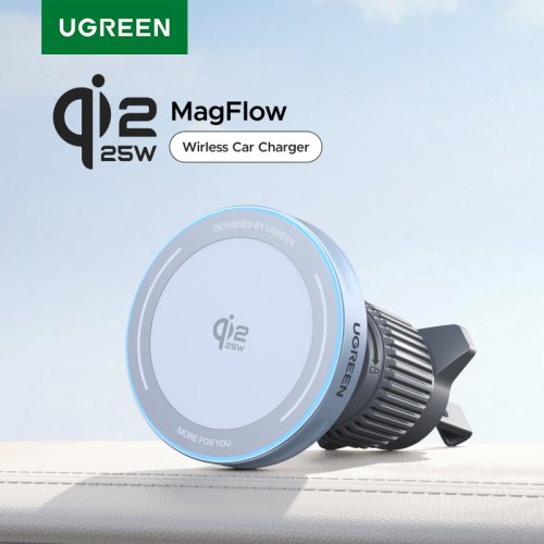 Afbeelding van UGREEN Qi2 Magische Auto Telefoonhouder 25W Draadloos Opladen