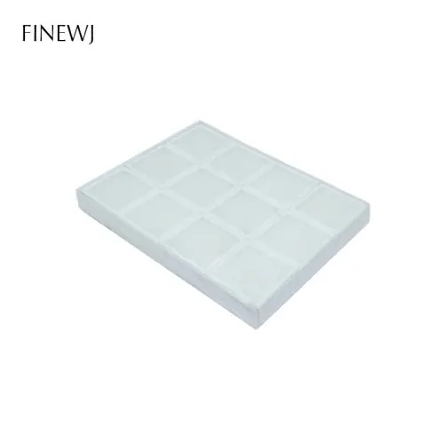 12 pièces blanc boîte 6 cm