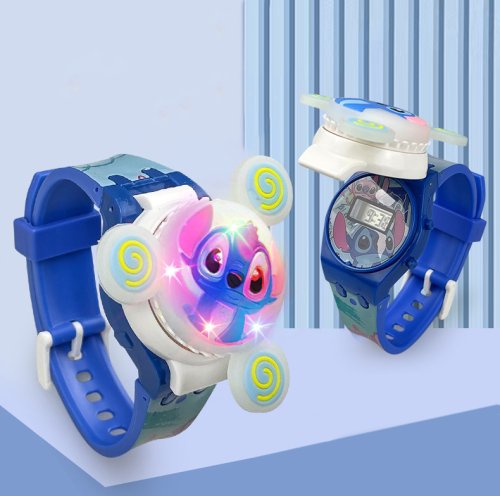 Zdjęcie Zegarek Dziecięcy z Efektem Żyroskopu i Kolorowym Światłem – Idealny Prezent dla Dziecka!