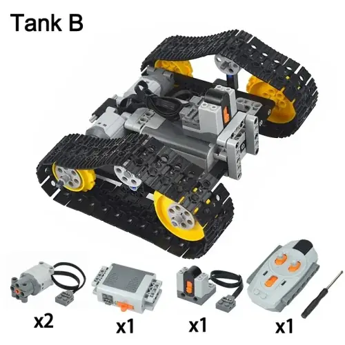 Réservoir B avec moteur